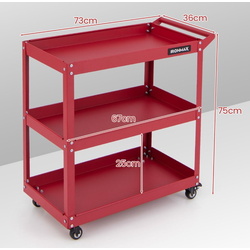 Инструментальная тележка Costway TL35736RE (Red) Thumb