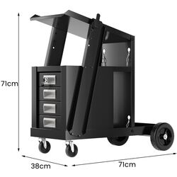 Dulap pentru scule Costway TL30207 (Black) Thumb