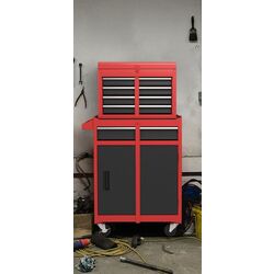 Инструментальный шкаф Costway TL35688GA (Red/Black) Thumb