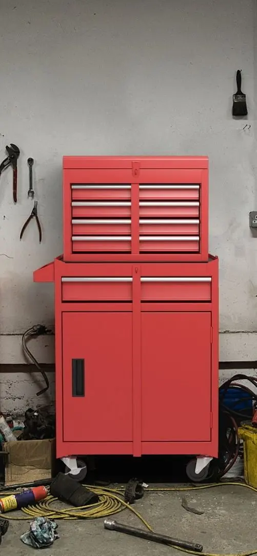 Dulap pentru scule Costway TL35688RE (Red)