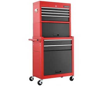 Carucior pentru scule Costway TL35690GA (Red/Black)