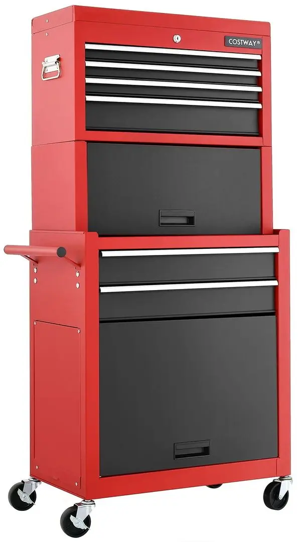 Carucior pentru scule Costway TL35690GA (Red/Black)