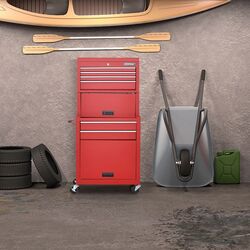 Carucior pentru scule Costway TL35690RE (Red) Thumb