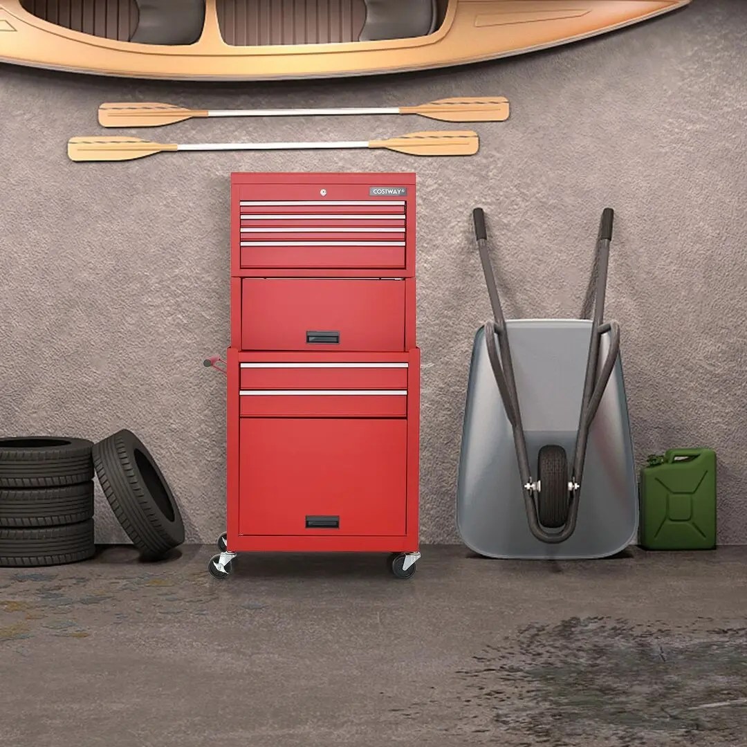 Carucior pentru scule Costway TL35690RE (Red)