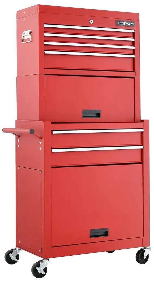 Carucior pentru scule Costway TL35690RE (Red)