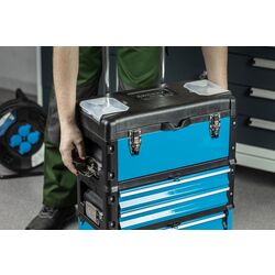Тележка для инструментов Hoegert HT7G080 (Black/Blue) Thumb