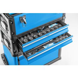 Тележка для инструментов Hoegert HT7G080 (Black/Blue) Thumb