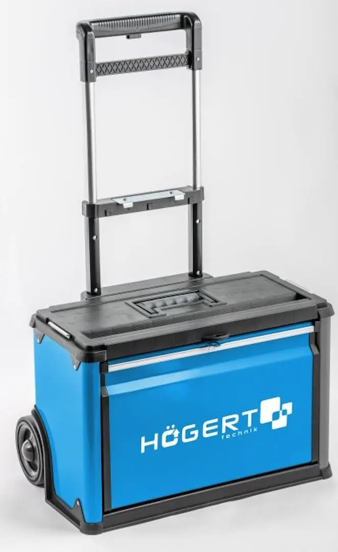 Тележка для инструментов Hoegert HT7G080 (Black/Blue)