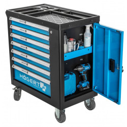 Carucior pentru scule Hoegert HT7G050 (Black/Blue) Thumb