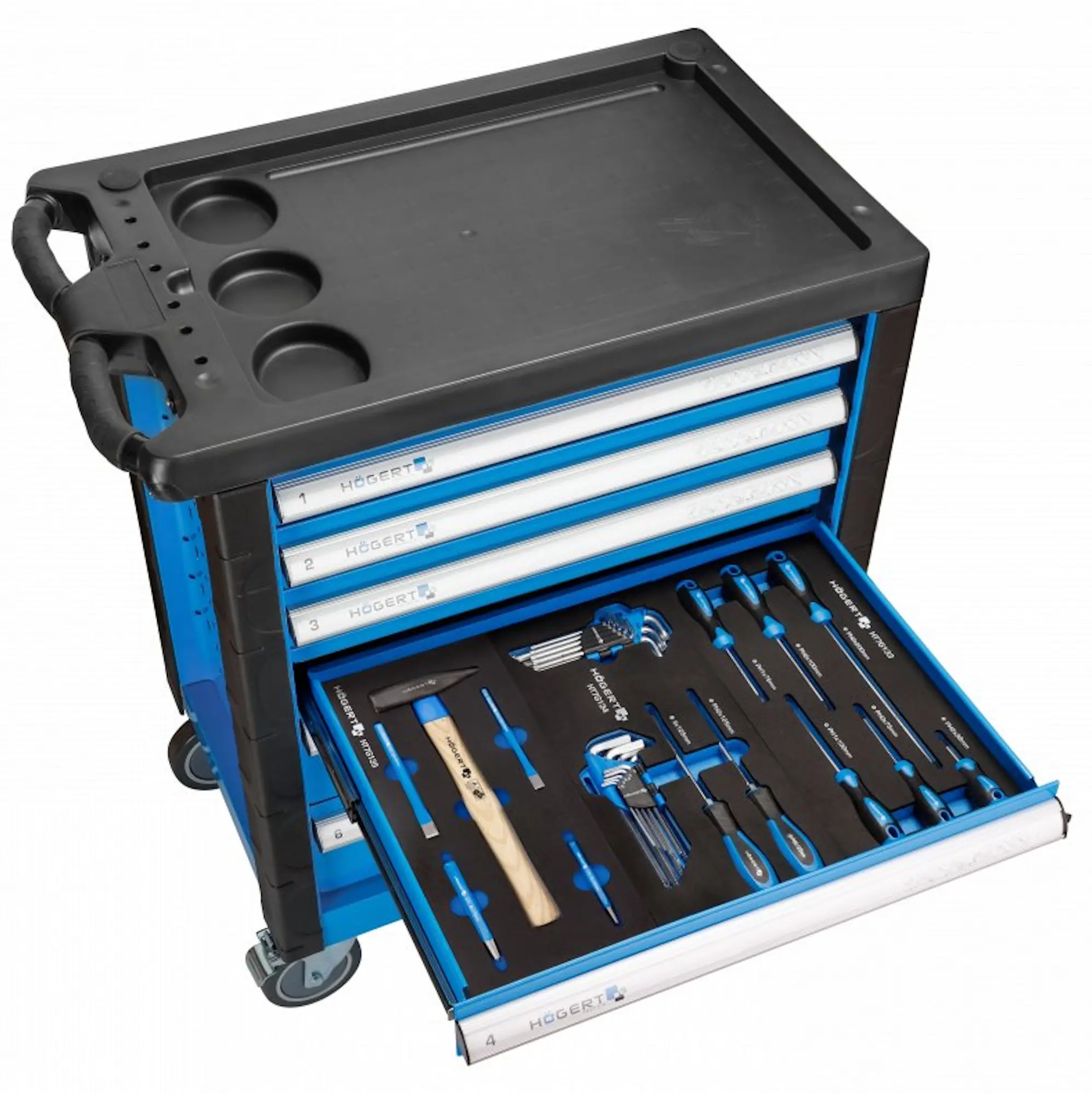 Тележка инструментальная Hoegert HT7G052