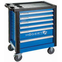 Тележка инструментальная Hoegert HT7G056 (Black/Blue)