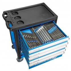 Carucior pentru scule Hoegert HT7G056 (Black/Blue) Thumb