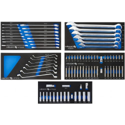 Carucior pentru scule Hoegert HT7G058 (Black/Blue) Thumb