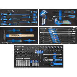 Carucior pentru scule Hoegert HT7G058 (Black/Blue) Thumb