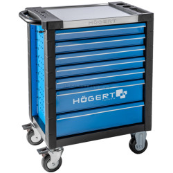 Тележка инструментальная Hoegert HT7G572 (Black/Blue)