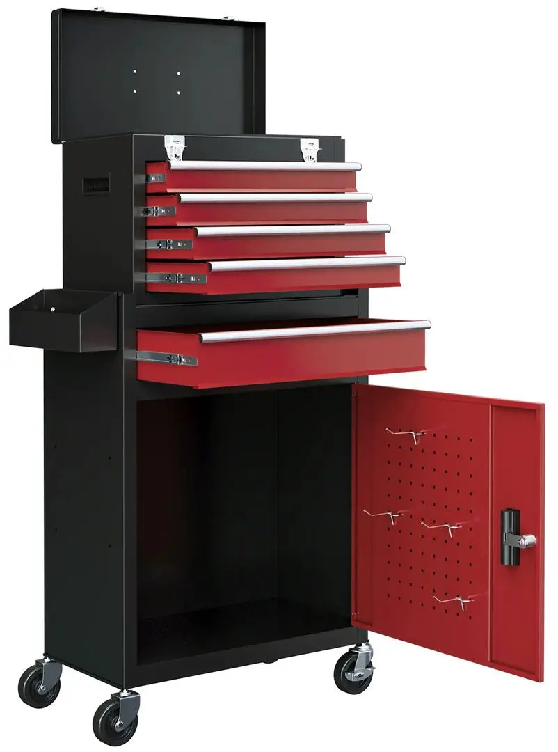 Dulap pentru scule Homcom B20-105V00MX (Red/Black)