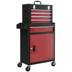 Инструментальный шкаф Homcom B20-105V00MX (Red/Black)