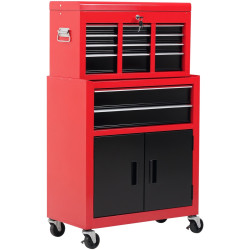 Dulap pentru instrumente Homcom E2-0007 (Red/Black) Thumb