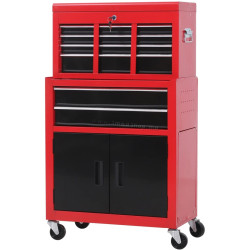 Dulap pentru instrumente Homcom E2-0007 (Red/Black)