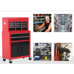 Dulap pentru instrumente Homcom E2-0007 (Red/Black) Thumb