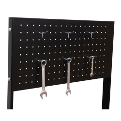 Carucior pentru instrumente Homcom B20-001 (Black/Orange) Thumb