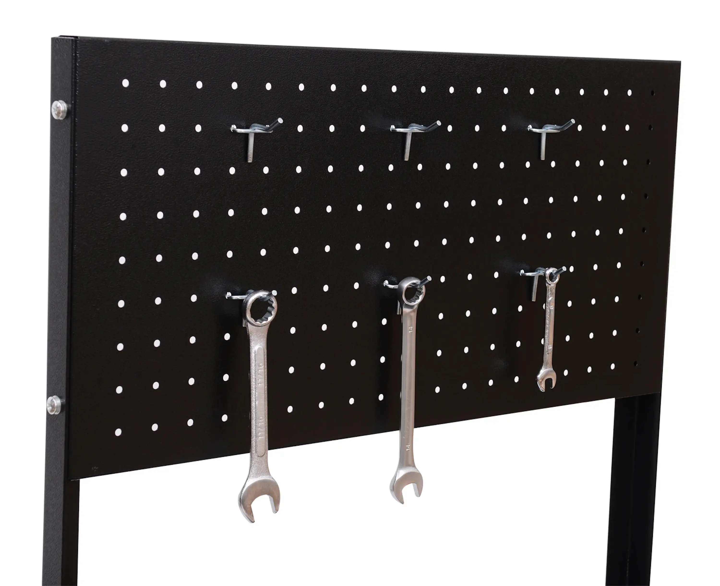 Carucior pentru instrumente Homcom B20-001 (Black/Orange) - 5