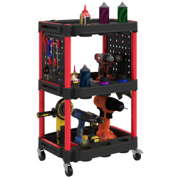 Тележка для инструментов Homcom B20-115V00RD (Red/Black) Thumb