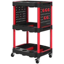 Тележка для инструментов Homcom B20-115V00RD (Red/Black)