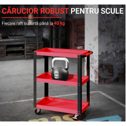 Carucior pentru scule Homcom B20-121V00RD (Red/Black) Thumb