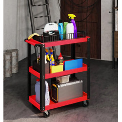 Carucior pentru scule Homcom B20-121V00RD (Red/Black) Thumb