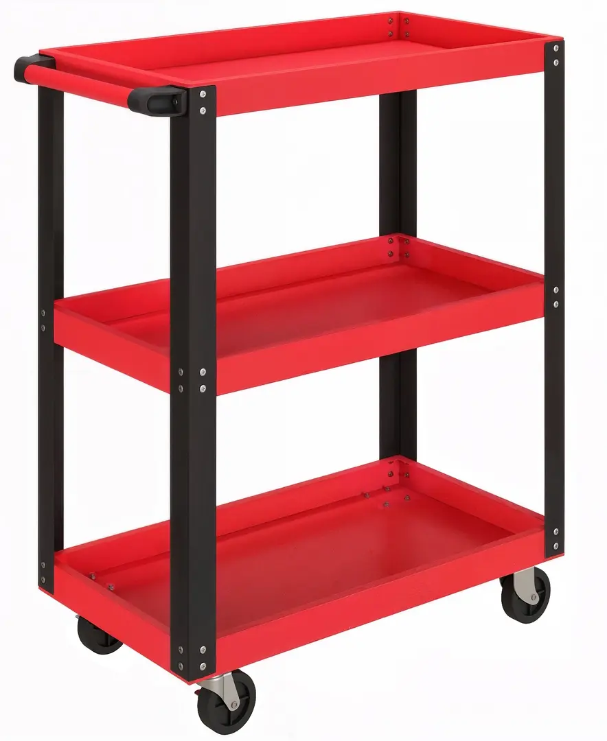 Carucior pentru scule Homcom B20-121V00RD (Red/Black)