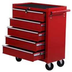 Тележка для инструментов Homcom E2-0004 (Red)