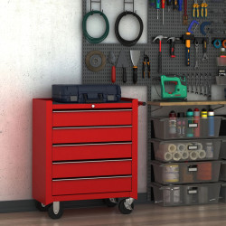 Тележка для инструментов Homcom E2-0004 (Red) Thumb