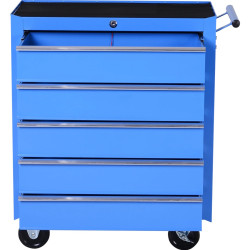 Carucior pentru instrumente Homcom E2-0005 (Blue) Thumb