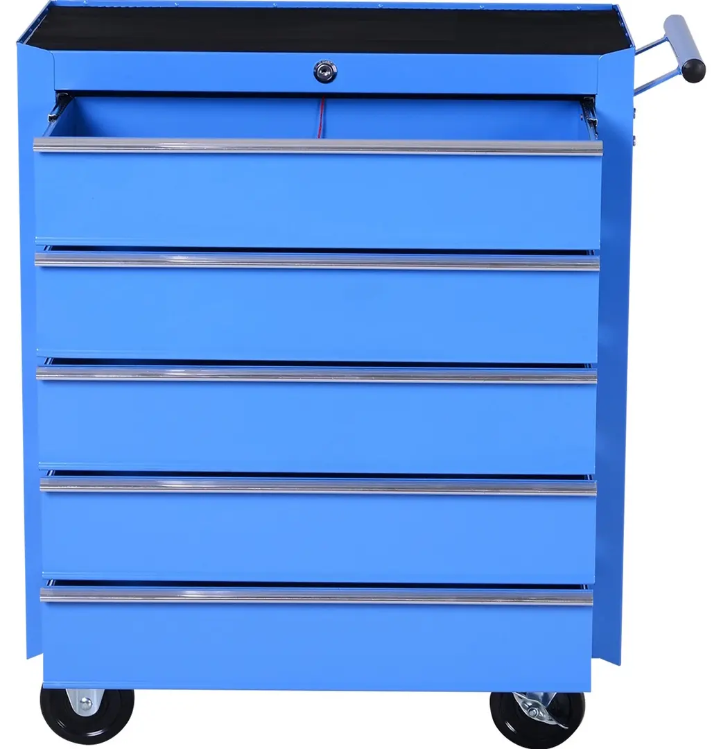 Carucior pentru instrumente Homcom E2-0005 (Blue) - 2