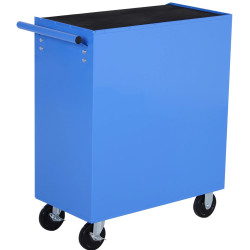 Carucior pentru instrumente Homcom E2-0005 (Blue) Thumb