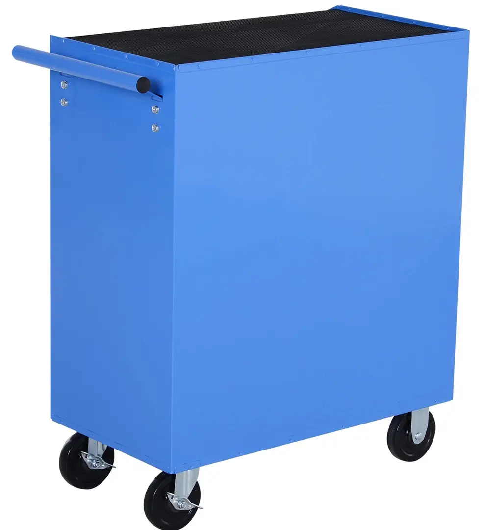 Carucior pentru instrumente Homcom E2-0005 (Blue) - 3