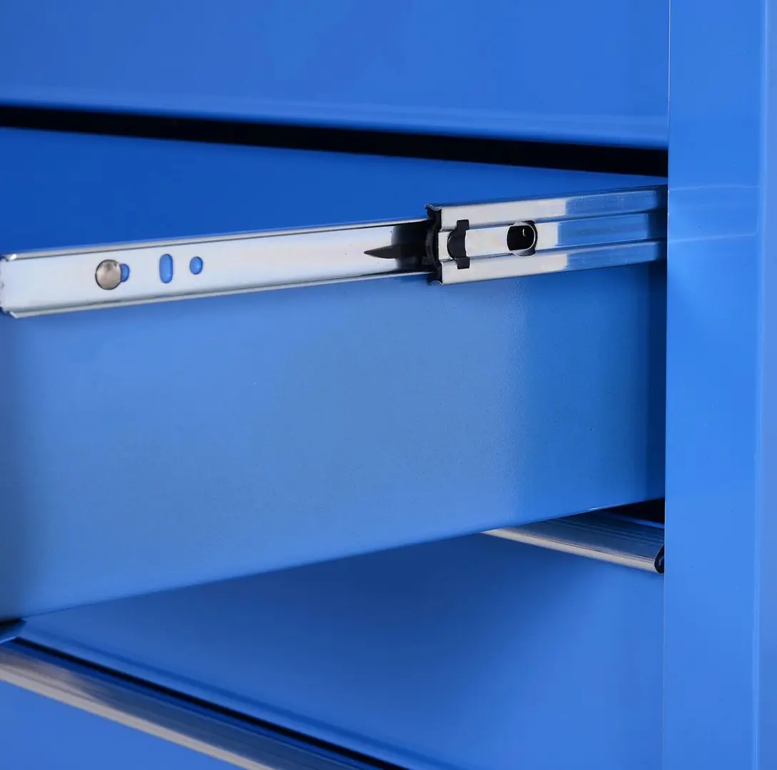 Carucior pentru instrumente Homcom E2-0005 (Blue) - 4