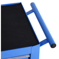 Carucior pentru instrumente Homcom E2-0005 (Blue) Thumb