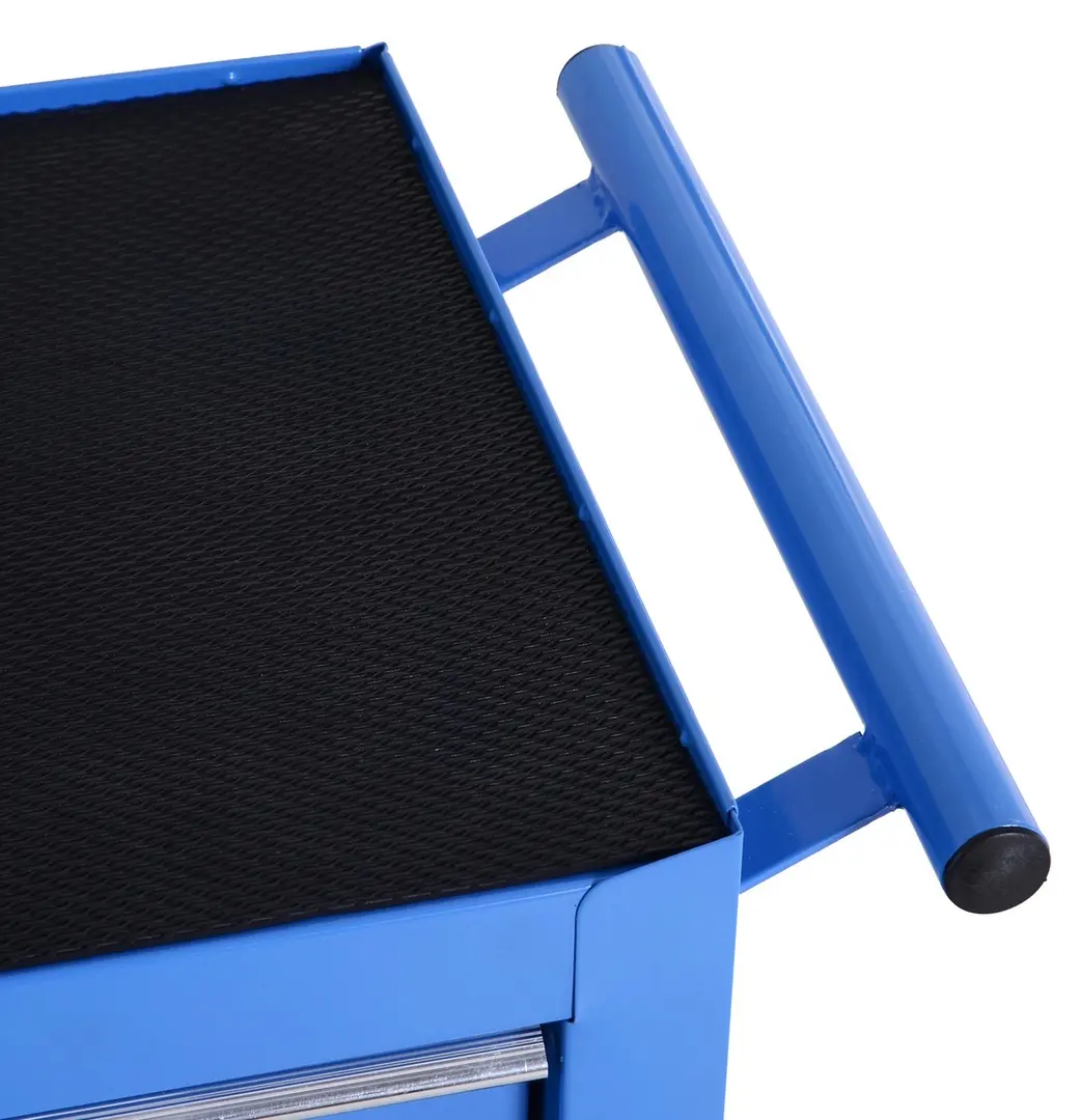 Carucior pentru instrumente Homcom E2-0005 (Blue) - 5