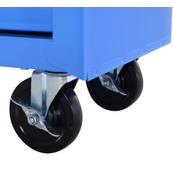 Carucior pentru instrumente Homcom E2-0005 (Blue) Thumb