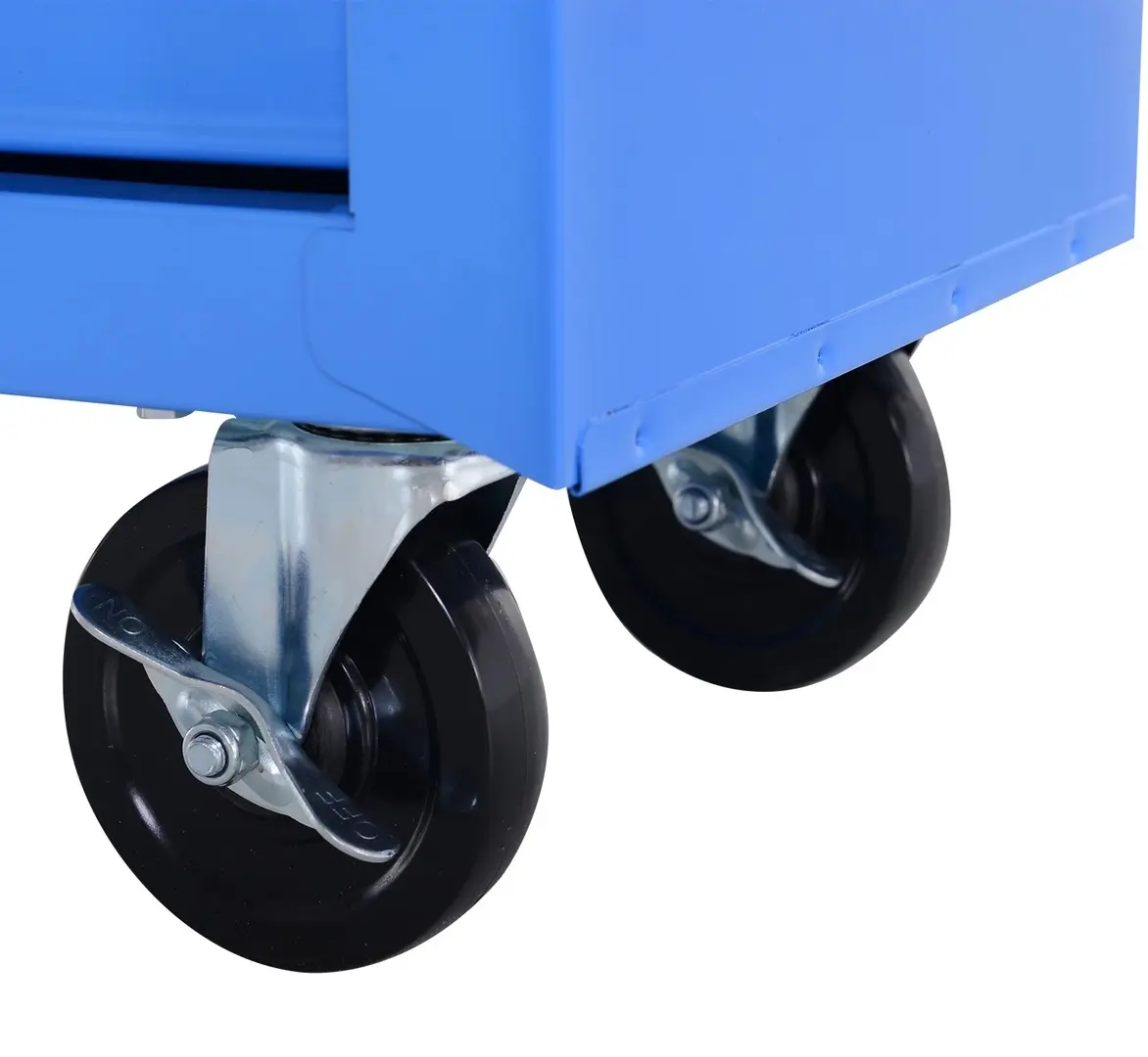 Carucior pentru instrumente Homcom E2-0005 (Blue) - 6