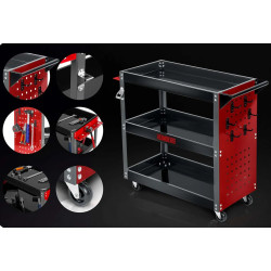 Тележка для инструментов Humberg HM-515 551500 (Red/Black) Thumb