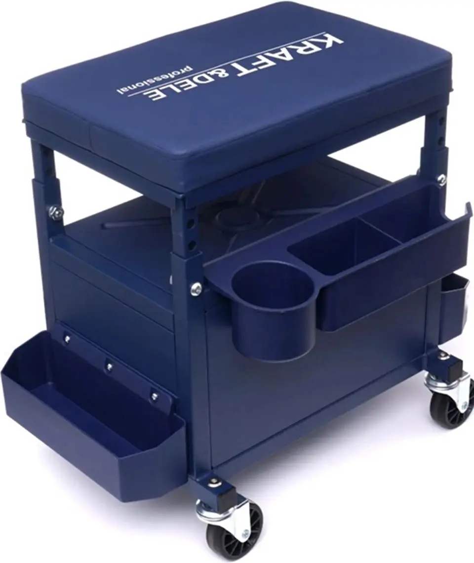 Инструментальный шкаф с сиденьем Kraft&Dele KD10761 (Blue) - 2