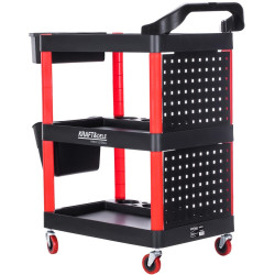 Тележка для инструментов Kraft&Dele KD1076 (Black/Red) Thumb