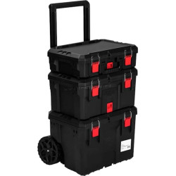 Тележка для инструментов Kraft&Dele KD1077 (Black/Red)