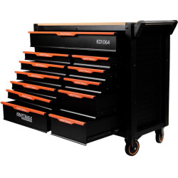 Carucior pentru scule Kraft&Dele KD1064 (Black/Wood) Thumb