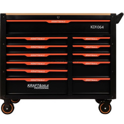 Carucior pentru scule Kraft&Dele KD1064 (Black/Wood)