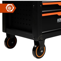 Carucior pentru scule Kraft&Dele KD1064 (Black/Wood) Thumb