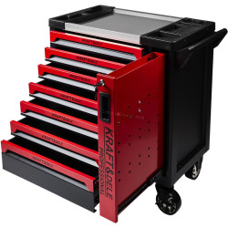 Тележка инструментальная Kraft&Dele KD1078 (Red/Black)